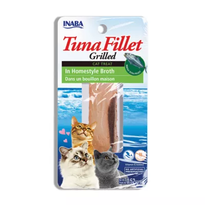 Product Inaba Ciao Grilled Fillets Cat Treat - Tuna in Homestyle Broth