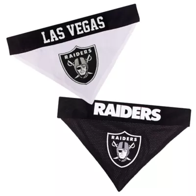 Product Pets First Las Vegas Raiders NFL Reversible Bandana