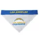 Product Pets First Los Angeles Chargers NFL Reversible Pet Bandana