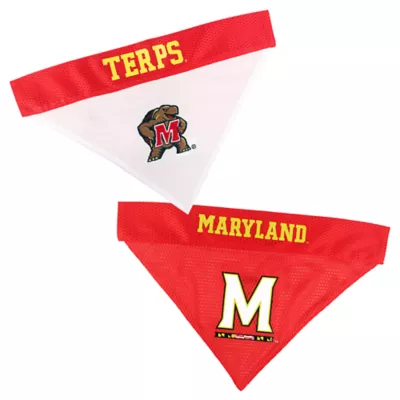 Product Maryland Terrapins NCAA Reversible Pet Bandana
