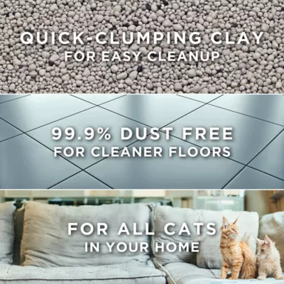Product Purina® Tidy Cats® Free & Clean Natural Clumping Multi-Cat Clay Cat Litter - Unscented, Low Dust