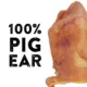 Product Dentley's® Nature's Chews Small Pig Ear Dog Chew - 1 lb