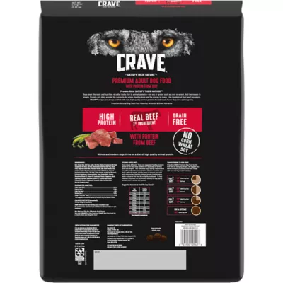 Product CRAVE™ High Protein Adult Dry Dog Food - Grain Free, Beef