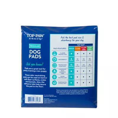 Product Top Paw® Dog Pads - 23"L x 24"W