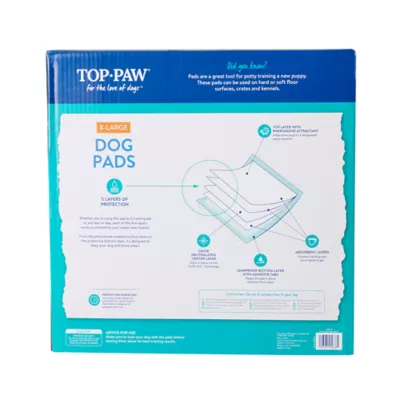 Product Top Paw® X-Large Adhesive Dog Pads - 28" x 34"