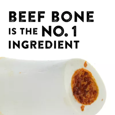 Product Dentley's® Medium Filled Femur Bone Dog Chew - Cheese & Bacon