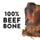 Product Dentley's® Nature's Chews Beef Knee Bone Dog Chew