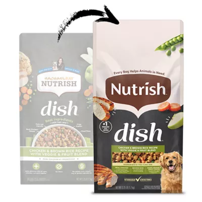 Product Rachael Ray Nutrish Dish Dry Dog Food All Life Stage - Chicken, Brown Rice