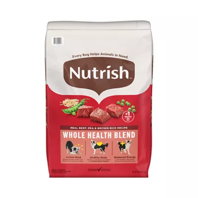 Product Rachael Ray Nutrish Whole Health Blend Adult Dry Dog Food - Beef, Pea, Brown Rice