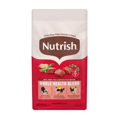 Product Rachael Ray Nutrish Whole Health Blend Adult Dry Dog Food - Beef, Pea, Brown Rice