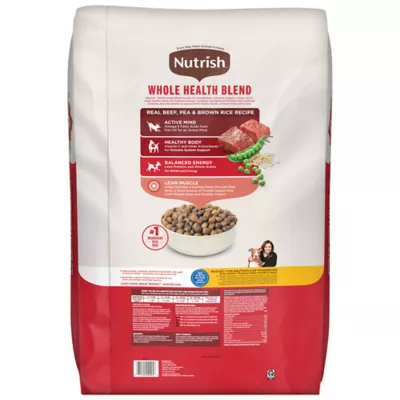 Product Rachael Ray Nutrish Whole Health Blend Adult Dry Dog Food - Beef, Pea, Brown Rice