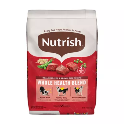 Product Rachael Ray Nutrish Whole Health Blend Adult Dry Dog Food - Beef, Pea, Brown Rice