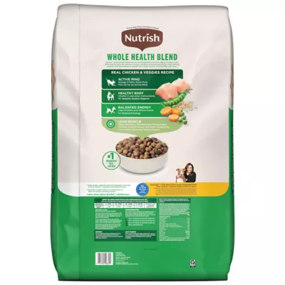 Product Rachael Ray Nutrish Whole Health Blend Adult Dry Dog Food - Chicken & Veggies