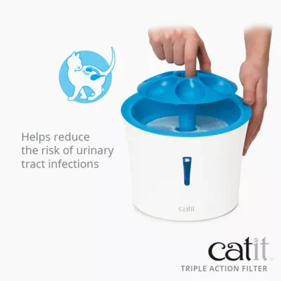 Product Catit® Flower Cat Triple Action Drinking Fountain Filters - 2 Pack