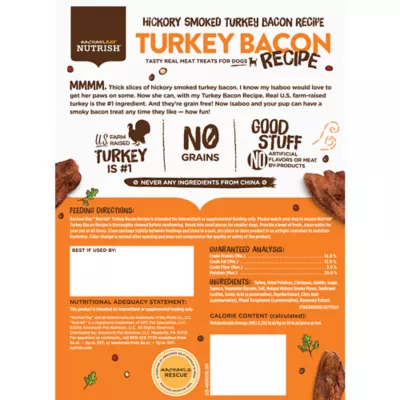 Product Rachael Ray Nutrish Dog Treat All Ages - Bacon