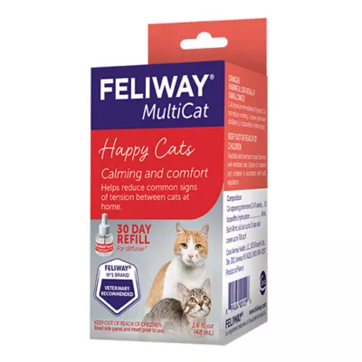 Product Feliway® MultiCat Calming Diffuser - Anxiety/Stress Relief for Cats - 2x 48mL 30 Day Refill