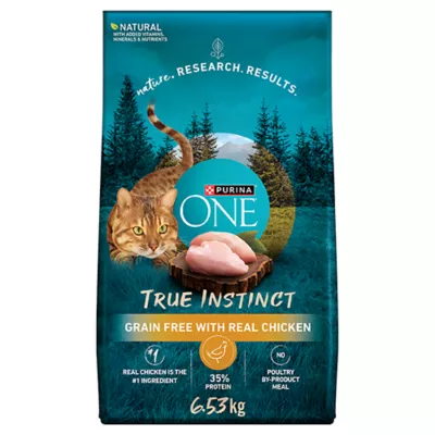Product Purina ONE True Instinct Grain Free Dry Cat Food - Chicken