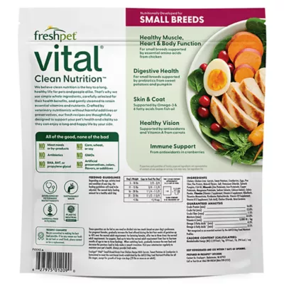 Product Freshpet® Vital™ Grain Free Complete Meals Small Breed All Life Stage Dog Food