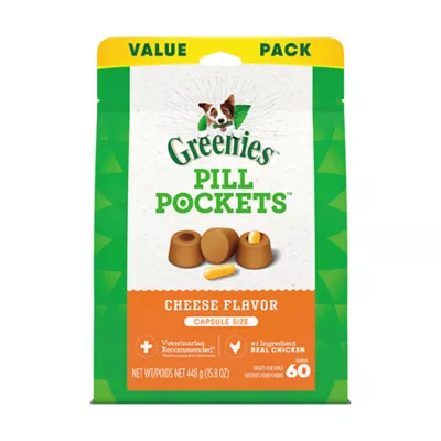 Product Greenies Pill Pockets Dog Treats for Capsules - Cheese