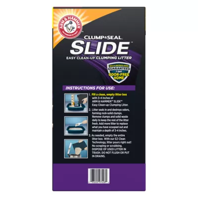 Product Arm & Hammer™ Clump & Seal Slide Clumping Multi-Cat Clay Cat Litter - Low Dust