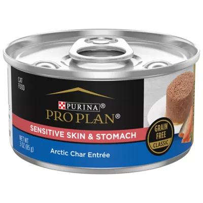 Product Purina Pro Plan Sensitive Skin & Stomach Adult Wet Cat Food - Corn Free, No Artificial Colors, 3 Oz