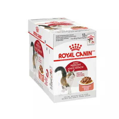 Product Royal Canin Feline Adult Wet Cat Food, Health Nutrition Instinctive - Chunks in Gravy, 3 oz