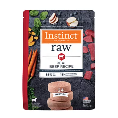 Product Instinct® Raw Patties Adult Frozen Dog Food - Raw, Grain Free