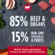 Product Instinct® Raw Patties Adult Frozen Dog Food - Raw, Grain Free