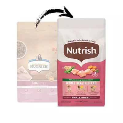 Product Rachael Ray Nutrish Whole Health Blend Small Breed Adult Dry Dog Food - Chicken & Veggies