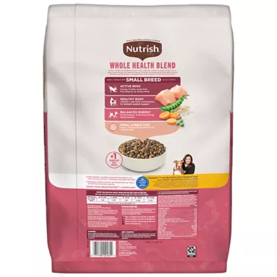 Product Rachael Ray Nutrish Whole Health Blend Small Breed Adult Dry Dog Food - Chicken & Veggies