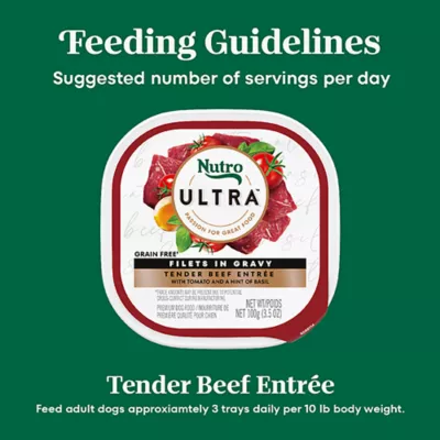 Product NUTRO ULTRA™  Adult Wet Dog Food - Filets in Gravy , 3.5 Oz.