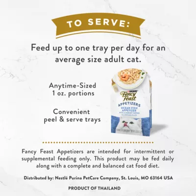 Product Fancy Feast® Appetizers Wet Cat Treat - Grain Free, No By-Products, 1.1 oz