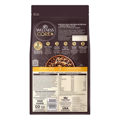 Product Wellness CORE+ Kibble + Freeze Dried Puppy Dry Dog Food - Grain Free, Chicken