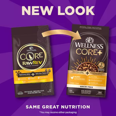 Product Wellness CORE+ Kibble + Freeze Dried Puppy Dry Dog Food - Grain Free, Chicken
