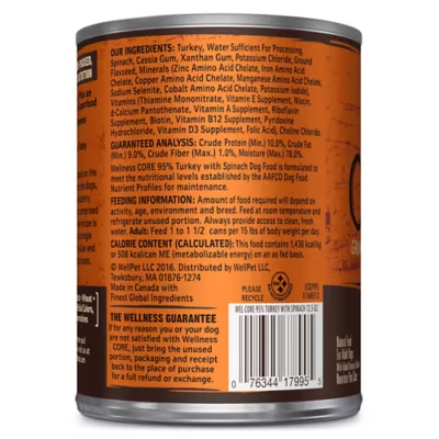 Product Wellness CORE 95% All Life Stage Wet Dog Food - Natural, Grain Free