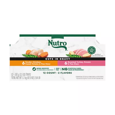 Product Nutro Natural Choice™ Cuts in Gravy Adult Wet Dog Food - Grain Free, Variety Pack, 12 Count