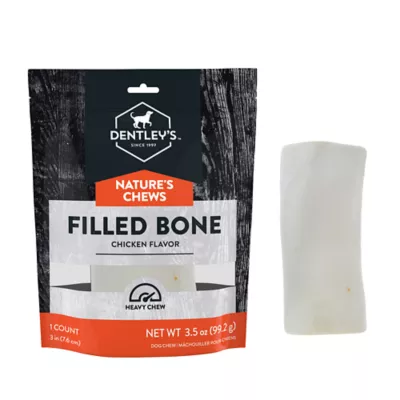 Product Dentley's® Small Filled Femur Bone Dog Chew - Chicken