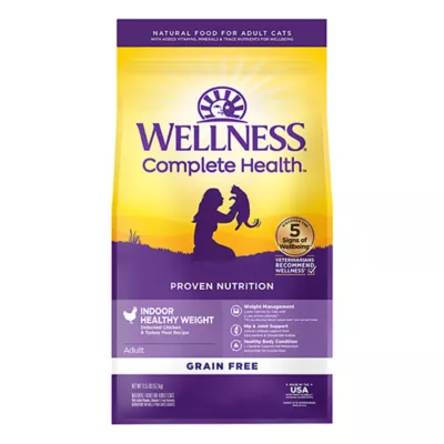 Product Wellness® Complete Health Indoor Healthy Weight Adult Cat Food - Grain Free, Chicken & Turkey