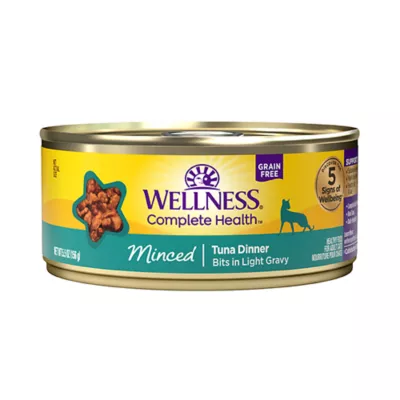 Product Wellness® Complete Health Adult Cat Wet Food - Natural, Grain Free, Minced, 5.5 Oz