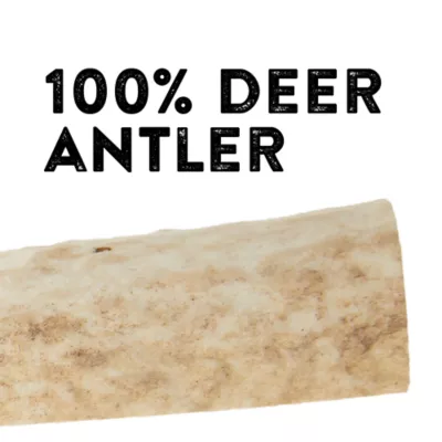 Product Dentley's® Nature's Chews Large Split Deer Antler Dog Chew - 1 Count