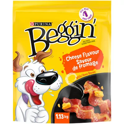 Product Beggin' Strips Dog Treat - Bacon & Cheese