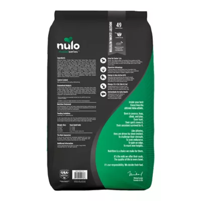 Product Nulo MedalSeries Senior Dry Cat Food - Grain Free, Turkey & Polluck