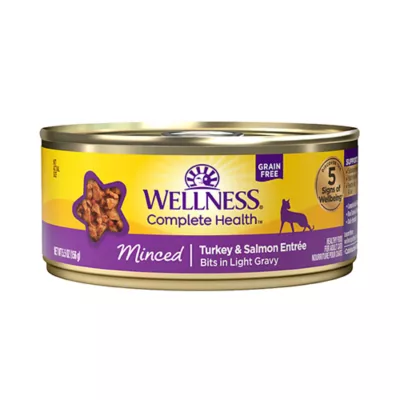 Product Wellness® Complete Health Adult Cat Wet Food - Natural, Grain Free, Minced, 5.5 Oz