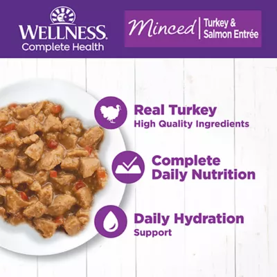 Product Wellness® Complete Health Adult Cat Wet Food - Natural, Grain Free, Minced, 5.5 Oz