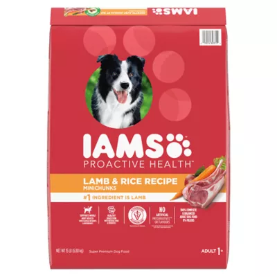 Product Iams Proactive Health Minichunks Adult Dry Dog Food with Real Lamb & Rice