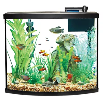 Product Top Fin® Bow Front Aquarium Starter Kit -  36 Gallon