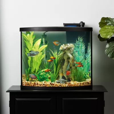 Product Top Fin® Bow Front Aquarium Starter Kit -  36 Gallon