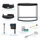 Product Top Fin® Bow Front Aquarium Starter Kit -  36 Gallon