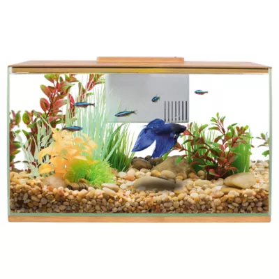 Product Top Fin® Betta Bamboo Aquarium - 3 Gallon