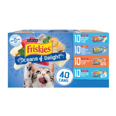 Product Friskies® All Life Stages Cat Wet Food - Variety Pack, 40 CT, 220 OZ